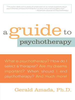 cover image of A Guide to Psychotherapy